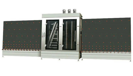 中国 高性能の縦のガラス洗濯機2500x3500mmの洗浄のサイズ サプライヤー
