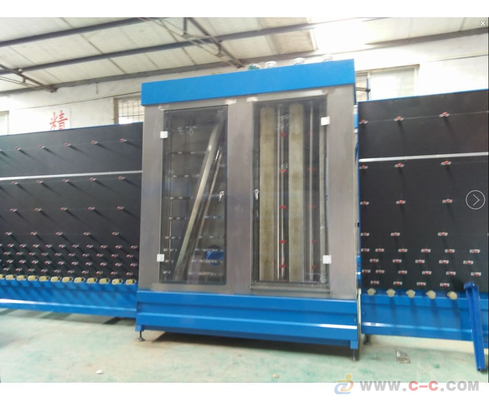 中国 ブラシを洗浄する3組の産業ガラス洗濯機のガラス処理機械 サプライヤー
