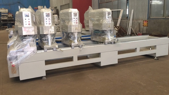 中国 4ヘッドUPVCの窓機械、ポリ塩化ビニールのプロフィールの溶接機のドアの処理 サプライヤー